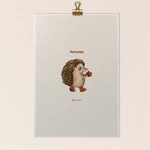 Hedgehog (Lámina A5)