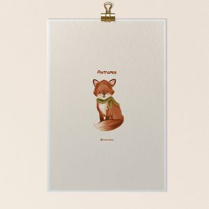 Little Fox (Lámina A5)