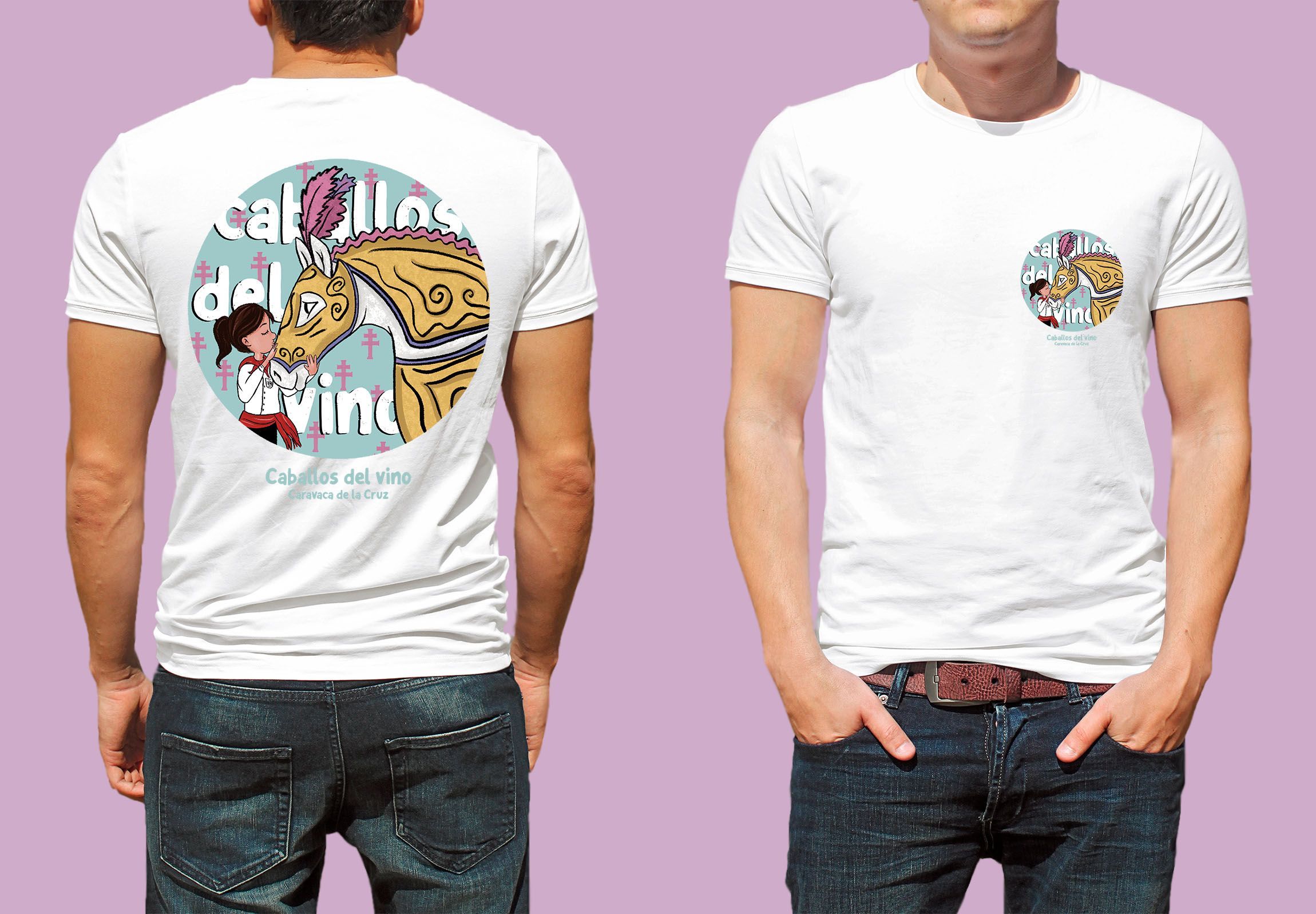 Camiseta delantera y trasera