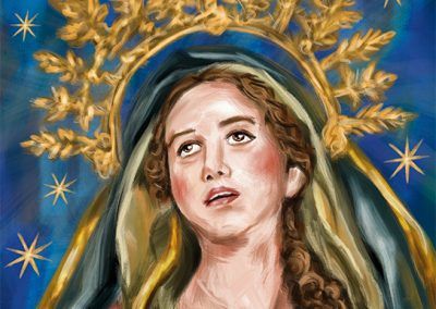 Propuesta cartel Semana Santa Caravaca de la Cruz 2024