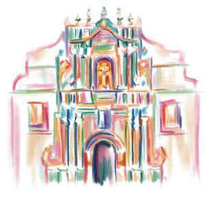 Basílica/Santuario Caravaca de la Cruz (1 color)