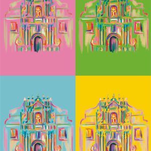 Basílica/Santuario Caravaca de la Cruz (4 colores)