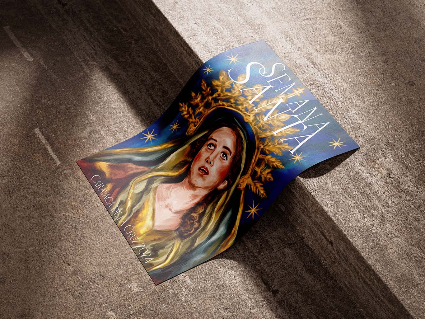 Propuesta cartel Semana Santa Caravaca de la Cruz 2024