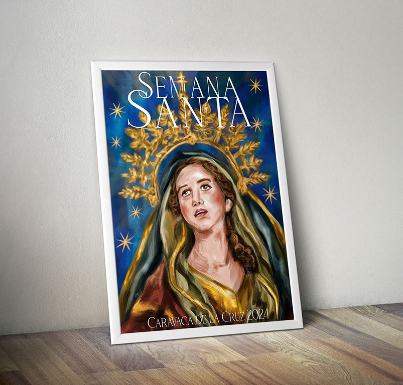 Propuesta cartel Semana Santa Caravaca de la Cruz 2024